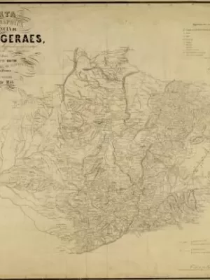 Mapas Antigos de Minas Gerais - 50 Mapas