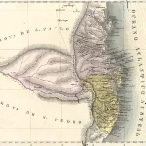 Mapas Antigos de Santa Catarina