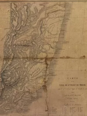 Mapa Antigo do Rio de Janeiro