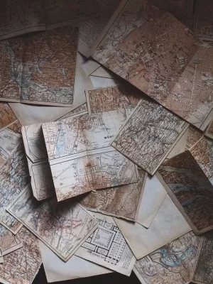 São mais de 200 Mapas Antigos